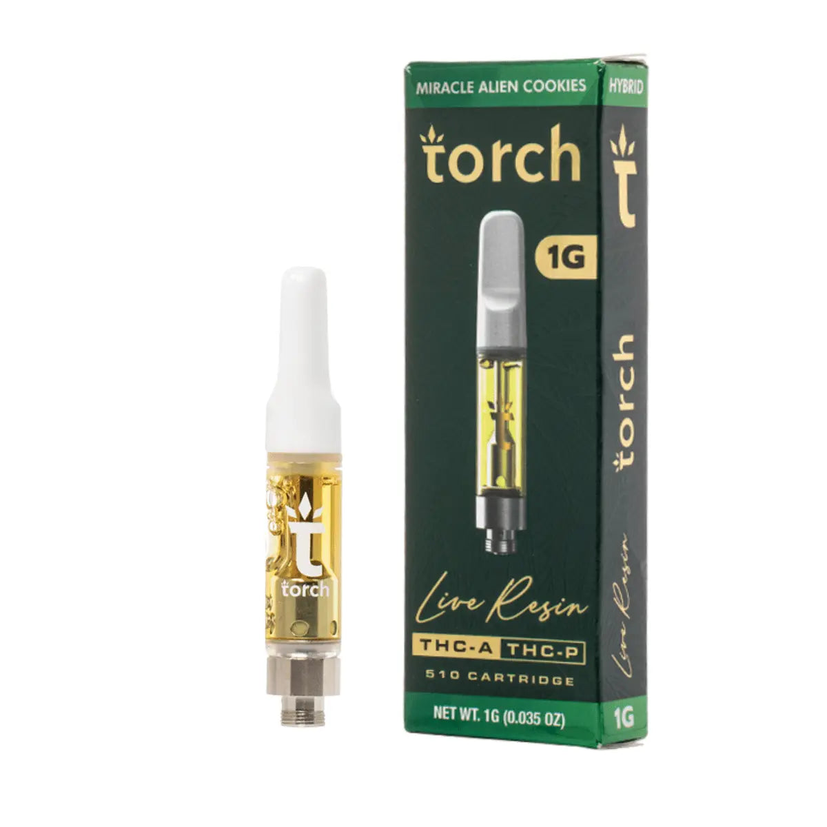 Torch THC-A + THC-P Live Resin Cartridge 1gm - Smoke empire