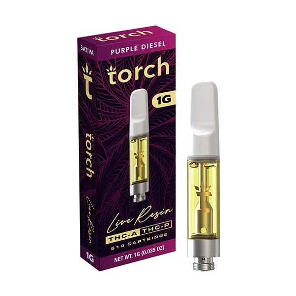Torch THC-A + THC-P Live Resin Cartridge 1gm - Smoke empire