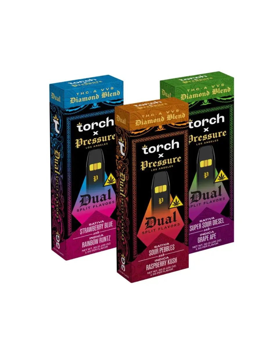 Torch x Pressure LA THC-A Diamond Blend Disposable | 3g - Smoke empire