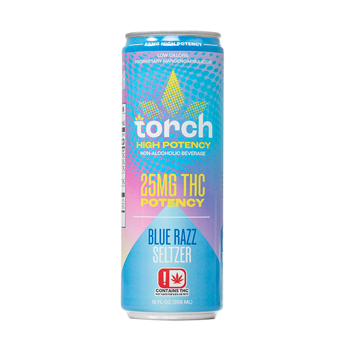 Torch High Potency THC Seltzers 25mg (4 pack) - Smoke empire