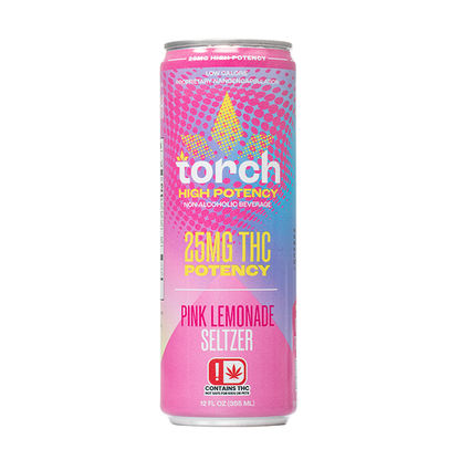 Torch High Potency THC Seltzers 25mg (4 pack) - Smoke empire