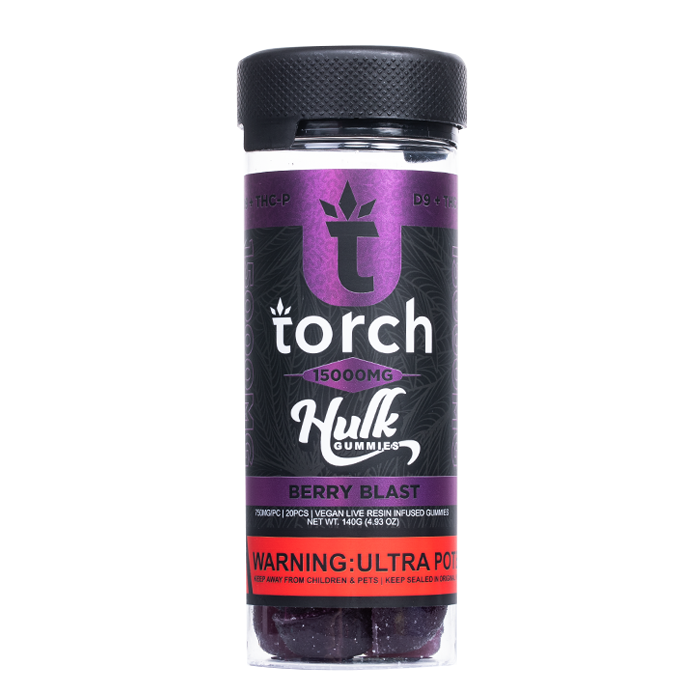 Torch Hulk Gummies 15000mg - Smoke empire
