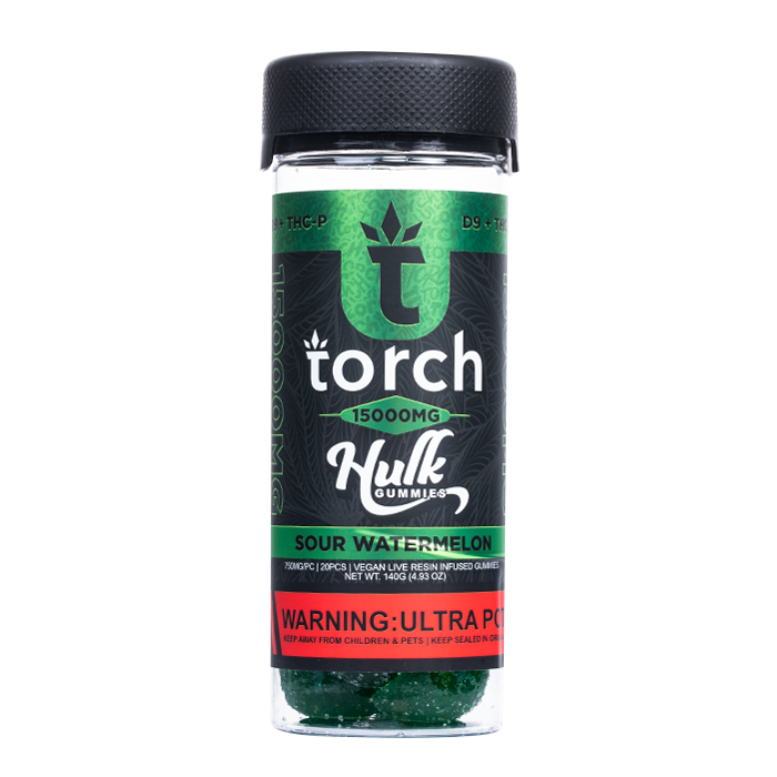 Torch Hulk Gummies 15000mg - Smoke empire