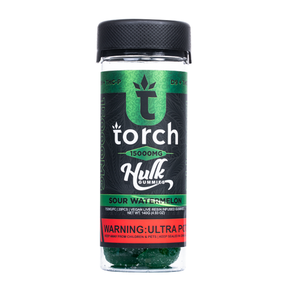 Torch Hulk Gummies 15000mg - Smoke empire