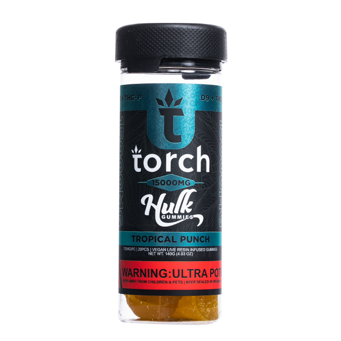 Torch Hulk Gummies 15000mg - Smoke empire