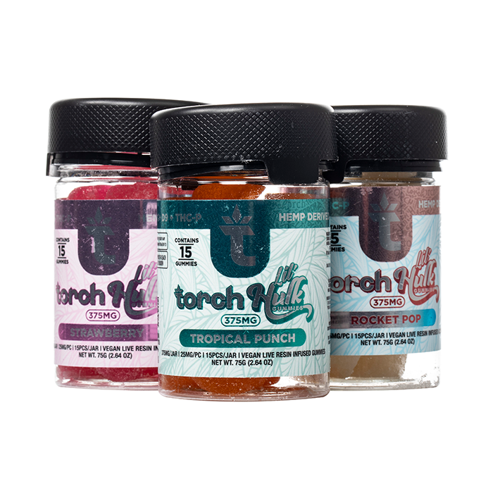 Torch Lil Hulk Gummies 375mg - Smoke empire