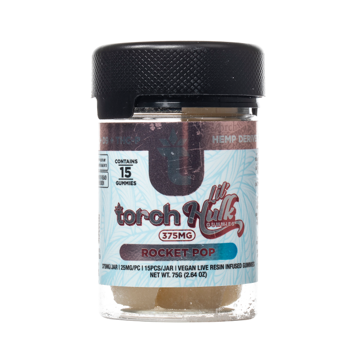 Torch Lil Hulk Gummies 375mg - Smoke empire