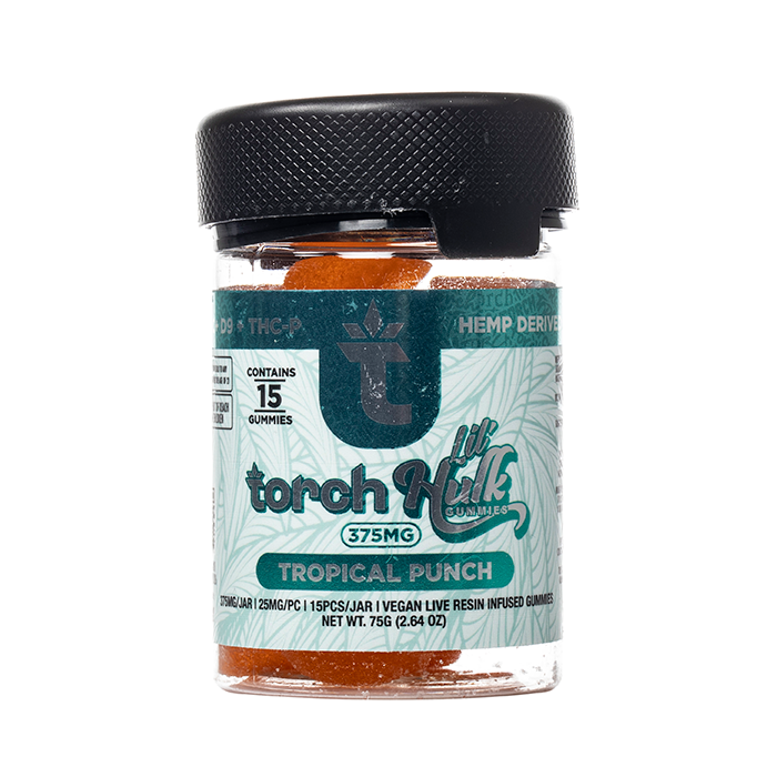 Torch Lil Hulk Gummies 375mg - Smoke empire