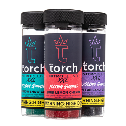 Torch Nitro Blend XXL Gummies 7000mg - Smoke empire