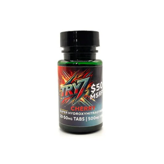 TRY7 7-OH Kratom Tablets 50mg - Smoke empire