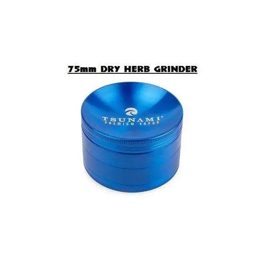 Tsunami Grinder | 75mm Sunken 4Pc High-Quality Grinder - Smoke empire