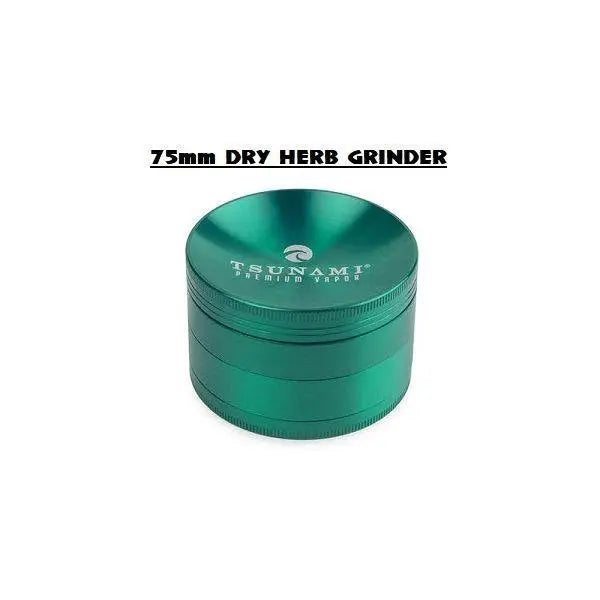 Tsunami Grinder | 75mm Sunken 4Pc High-Quality Grinder - Smoke empire