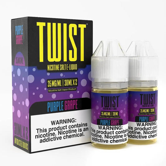 Twist e-Liquids Salt Purple Grape eJuice - Smoke empire