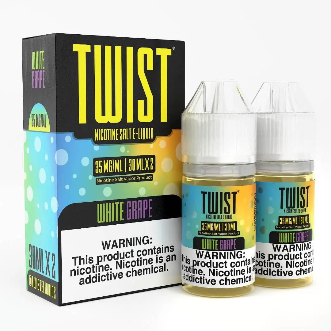 Twist e-Liquids Salt White Grape eJuice - Smoke empire