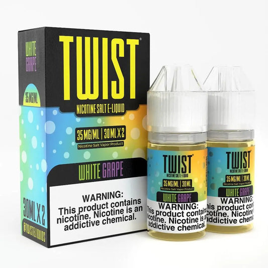 Twist e-Liquids Salt White Grape eJuice - Smoke empire