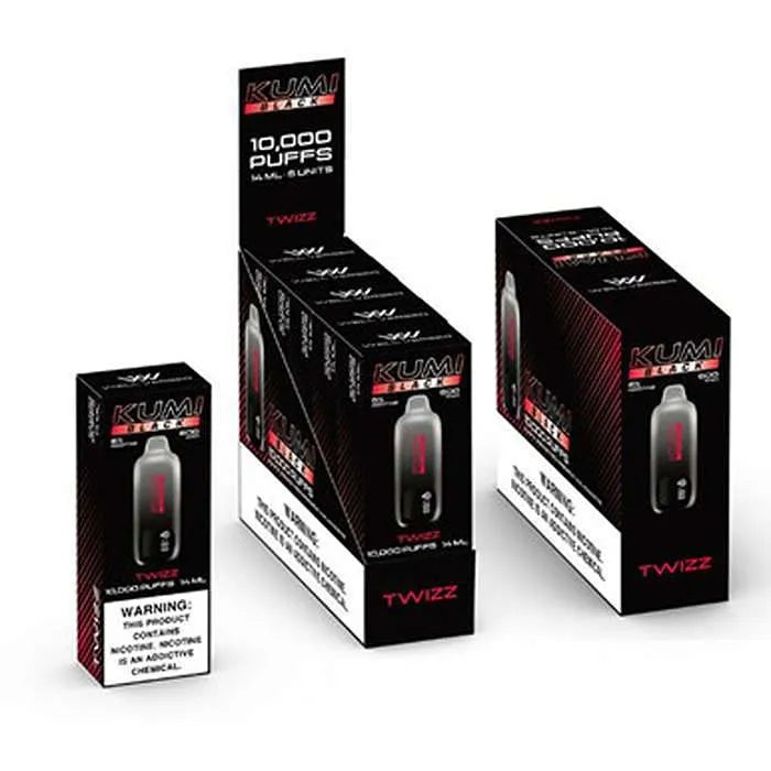 KUMI Black Vape Well Versed