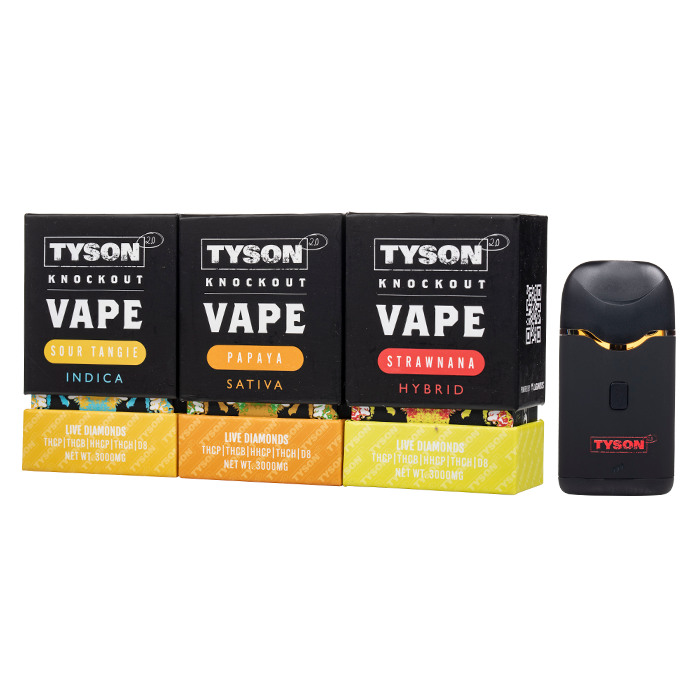 Tyson 2.0 Knockout Disposable 3G - Smoke empire
