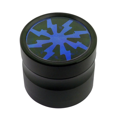 Uber 2.0 Grinder 2' 4pc CNC w/ Screen - Smoke empire