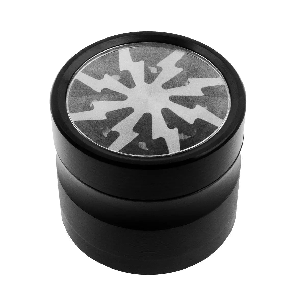 Uber 2.0 Grinder 2' 4pc CNC w/ Screen - Smoke empire