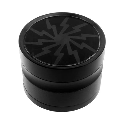 Uber 2.0 Grinder 2.5' 4pc CNC w/ Screen - Smoke empire