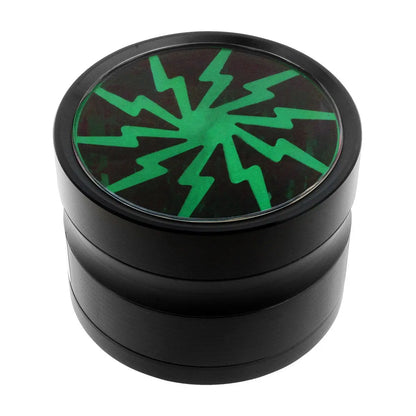 Uber 2.0 Grinder 2.5' 4pc CNC w/ Screen - Smoke empire