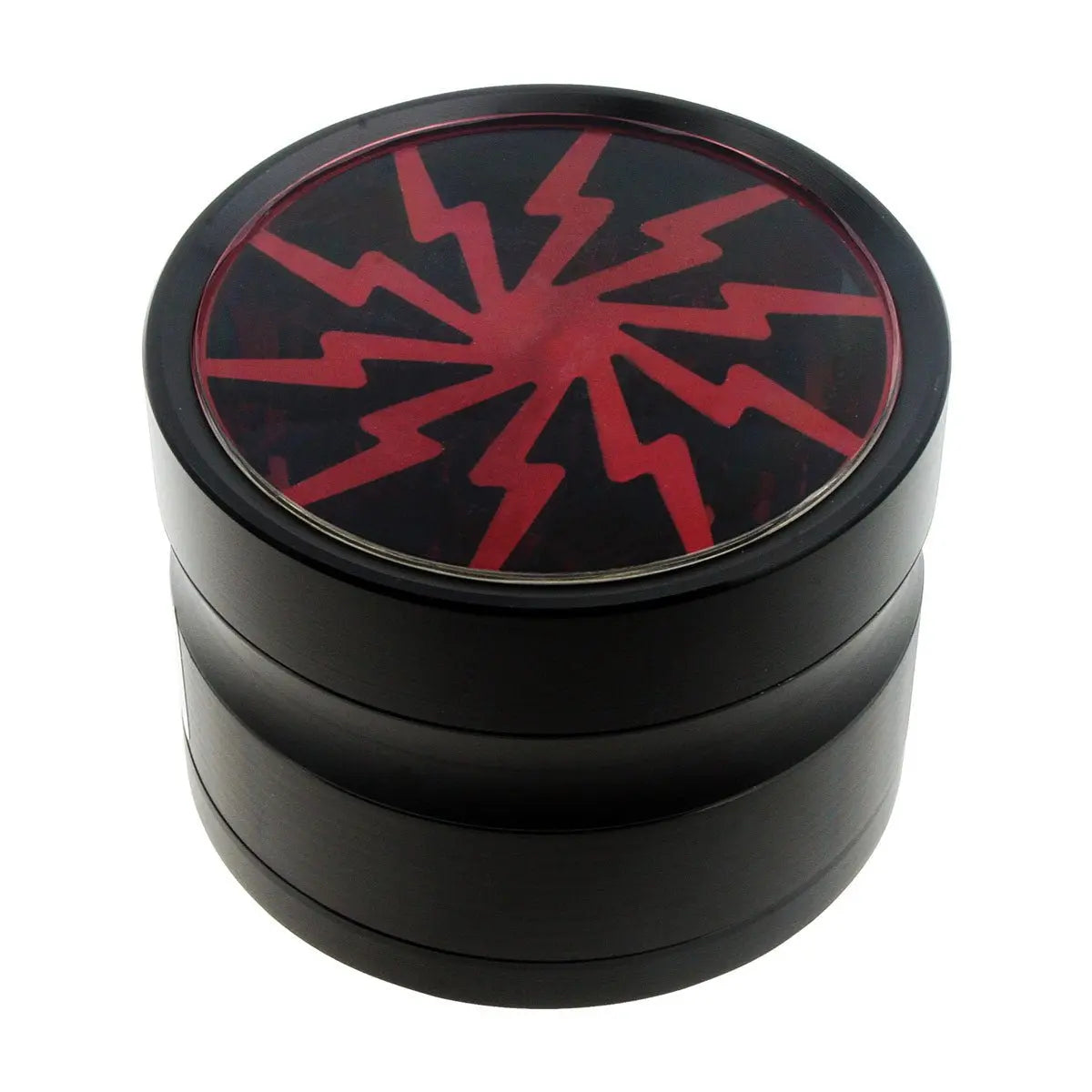 Uber 2.0 Grinder 2.5' 4pc CNC w/ Screen - Smoke empire