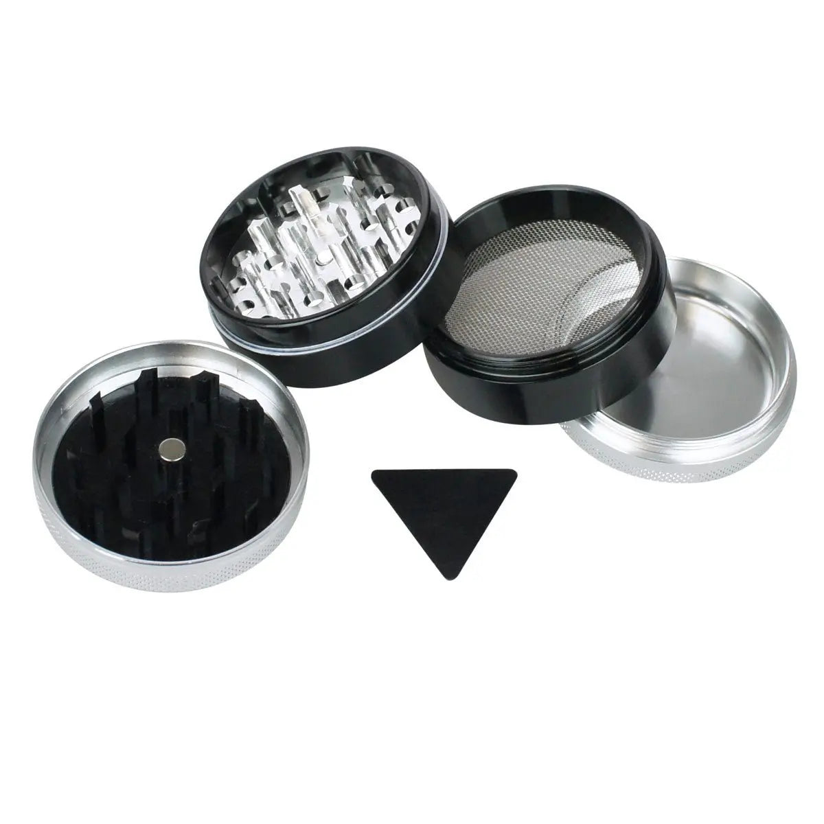 Uber 3.0 Grinder 2' 4pc CNC w/ Screen - Smoke empire