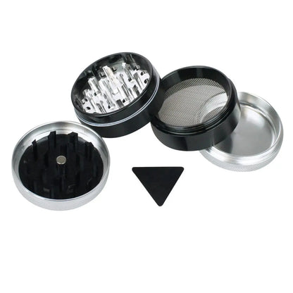 Uber 3.0 Grinder 2' 4pc CNC w/ Screen - Smoke empire