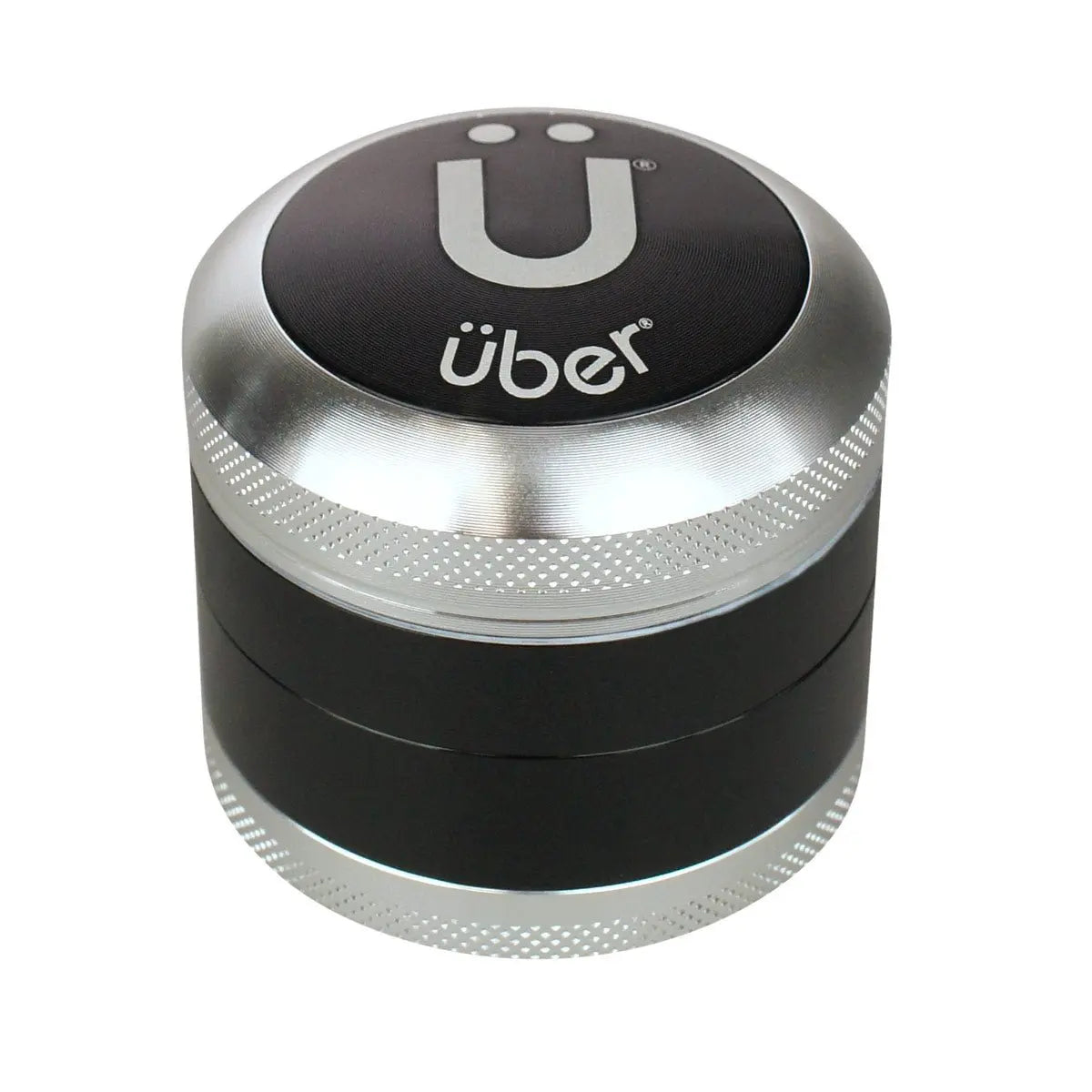 Uber 3.0 Grinder 2' 4pc CNC w/ Screen - Smoke empire