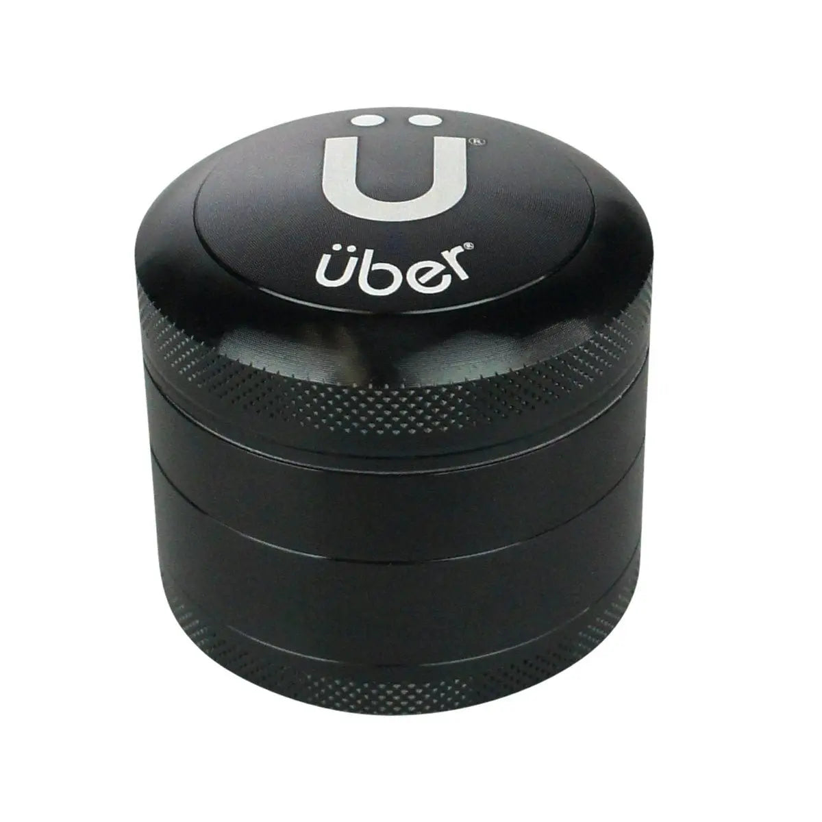 Uber 3.0 Grinder 2' 4pc CNC w/ Screen - Smoke empire