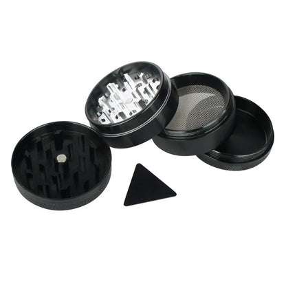 Uber 3.0 Grinder 2' 4pc CNC w/ Screen - Smoke empire