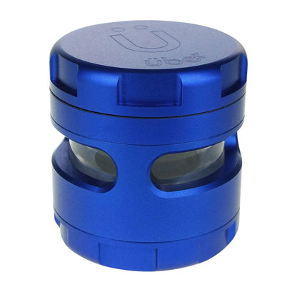 Uber 4.0 Grinder 4pc 2.5' 63mm CNC w/ Window - Smoke empire