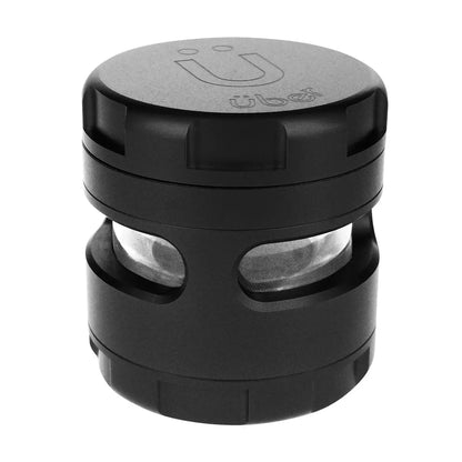 Uber 4.0 Grinder 4pc 2.5' 63mm CNC w/ Window - Smoke empire