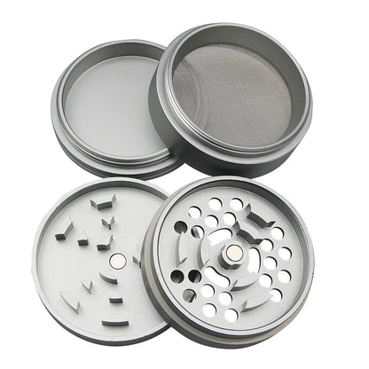 Uber 5.0 Grinder 4pc 2.5' 63mm CNC - Matte - Smoke empire