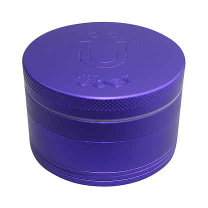 Uber 5.0 Grinder 4pc 2.5' 63mm CNC - Matte - Smoke empire