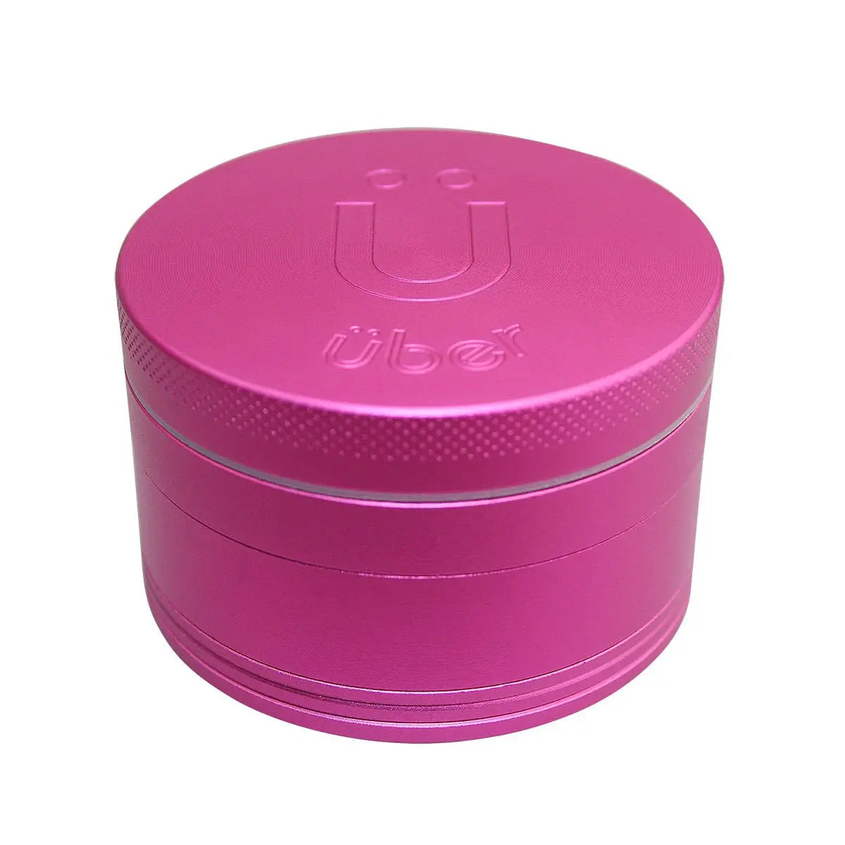 Uber 5.0 Grinder 4pc 2.5' 63mm CNC - Matte - Smoke empire