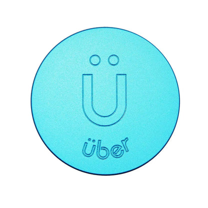 Uber 5.0 Grinder 4pc 2.5' 63mm CNC - Matte - Smoke empire