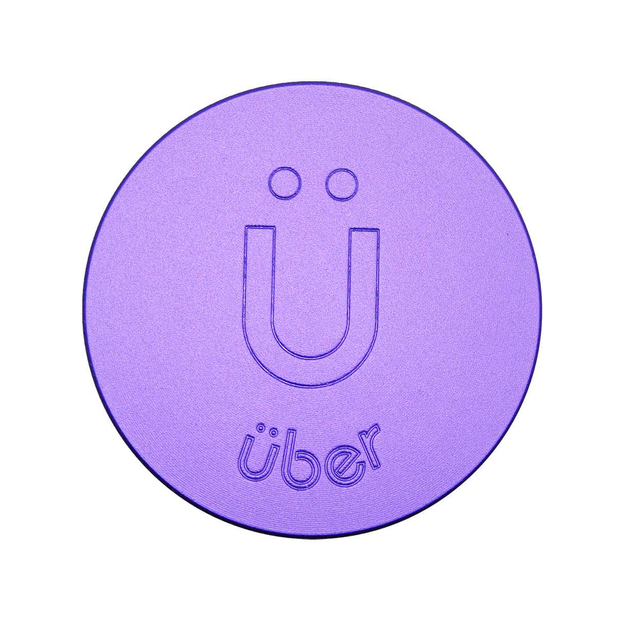 Uber 5.0 Grinder 4pc 2.5' 63mm CNC - Matte - Smoke empire
