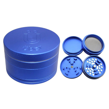 Uber 5.0 Grinder 4pc 2.5' 63mm CNC - Matte - Smoke empire