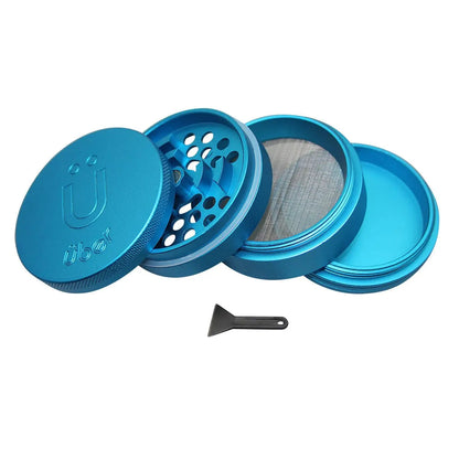 Uber 5.0 Grinder 4pc 2.5' 63mm CNC - Matte - Smoke empire