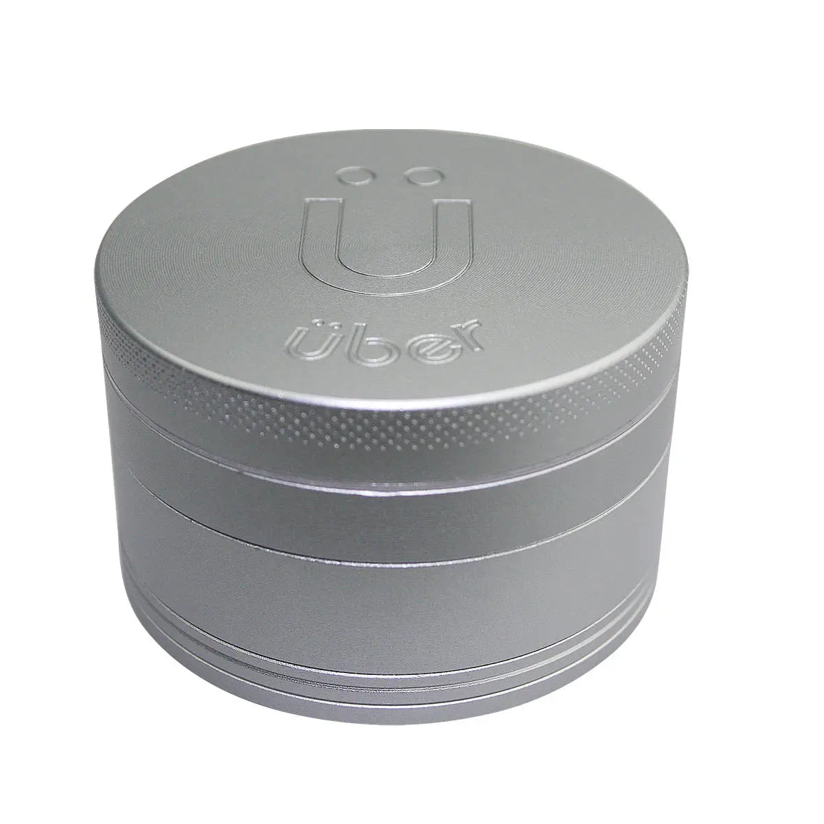 Uber 5.0 Grinder 4pc 2.5' 63mm CNC - Matte - Smoke empire