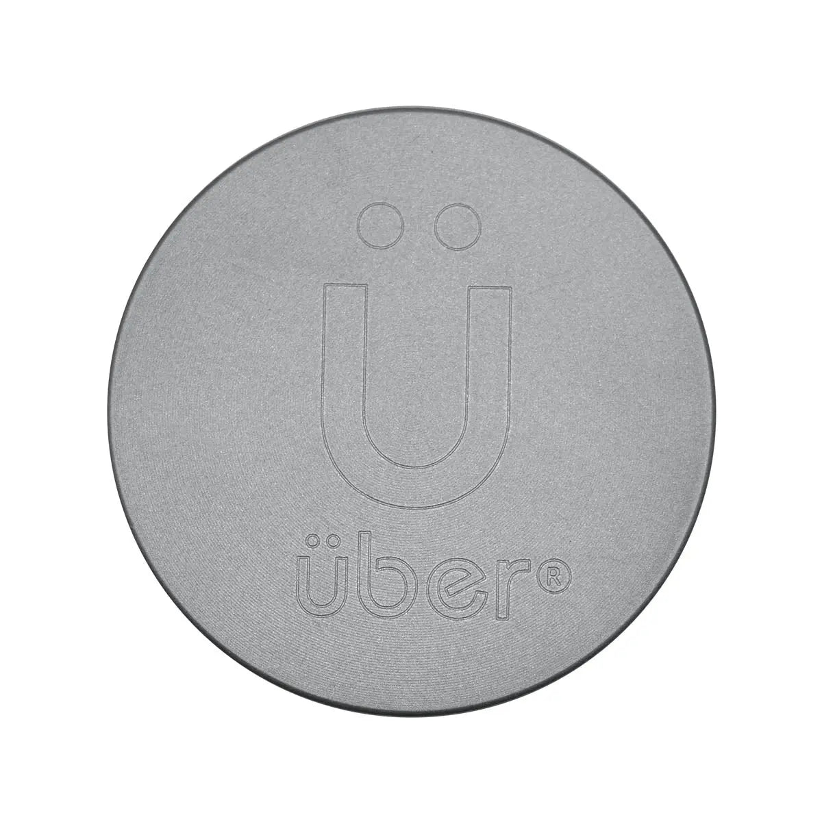 Uber 5.0 Non Stick Grinder 4pc 2.5' 63mm CNC - Matte - Smoke empire