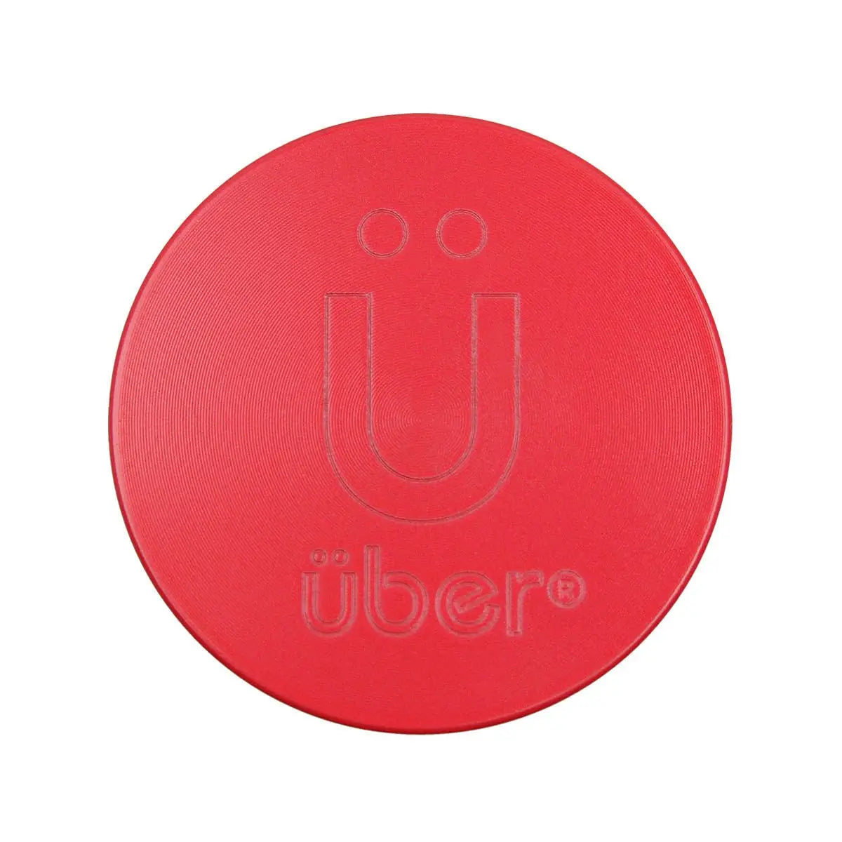 Uber 5.0 Non Stick Grinder 4pc 2.5' 63mm CNC - Matte - Smoke empire