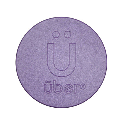 Uber 5.0 Non Stick Grinder 4pc 2.5' 63mm CNC - Matte - Smoke empire