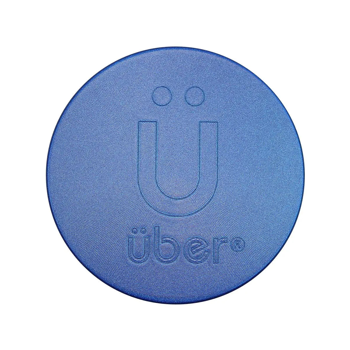 Uber 5.0 Non Stick Grinder 4pc 2.5' 63mm CNC - Matte - Smoke empire