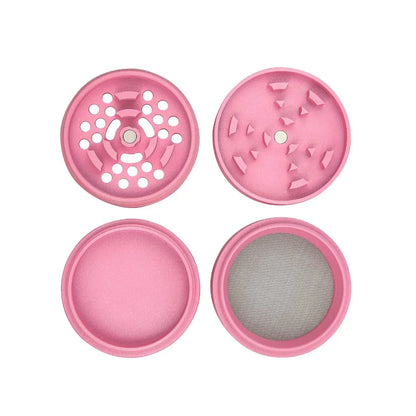 Uber 5.0 Non Stick Grinder 4pc 2.5' 63mm CNC - Matte - Smoke empire