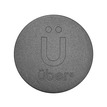 Uber 5.0 Non Stick Grinder 4pc 2.5' 63mm CNC - Matte - Smoke empire