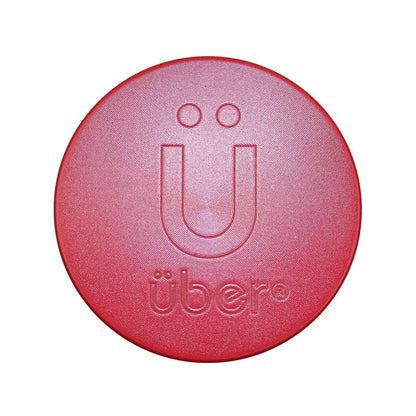 Uber 5.0 Non Stick Grinder 4pc 2.5' 63mm CNC - Matte - Smoke empire