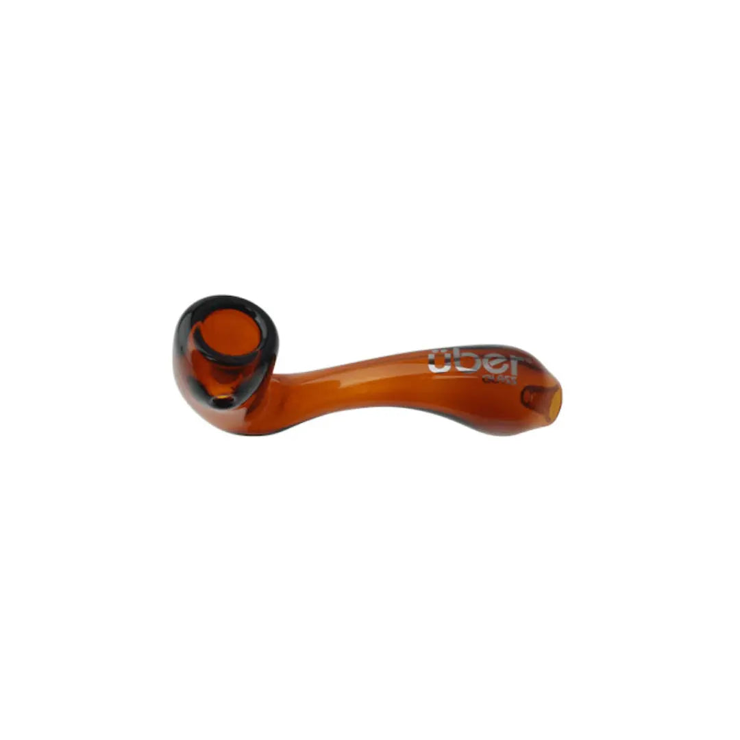 Uber Glass 3.5" Sherlock Pipe - Smoke empire