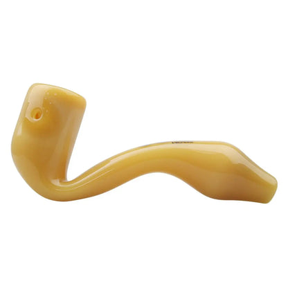 Uber Glass 3.5" Sherlock Pipe - Solid Colors - Smoke empire